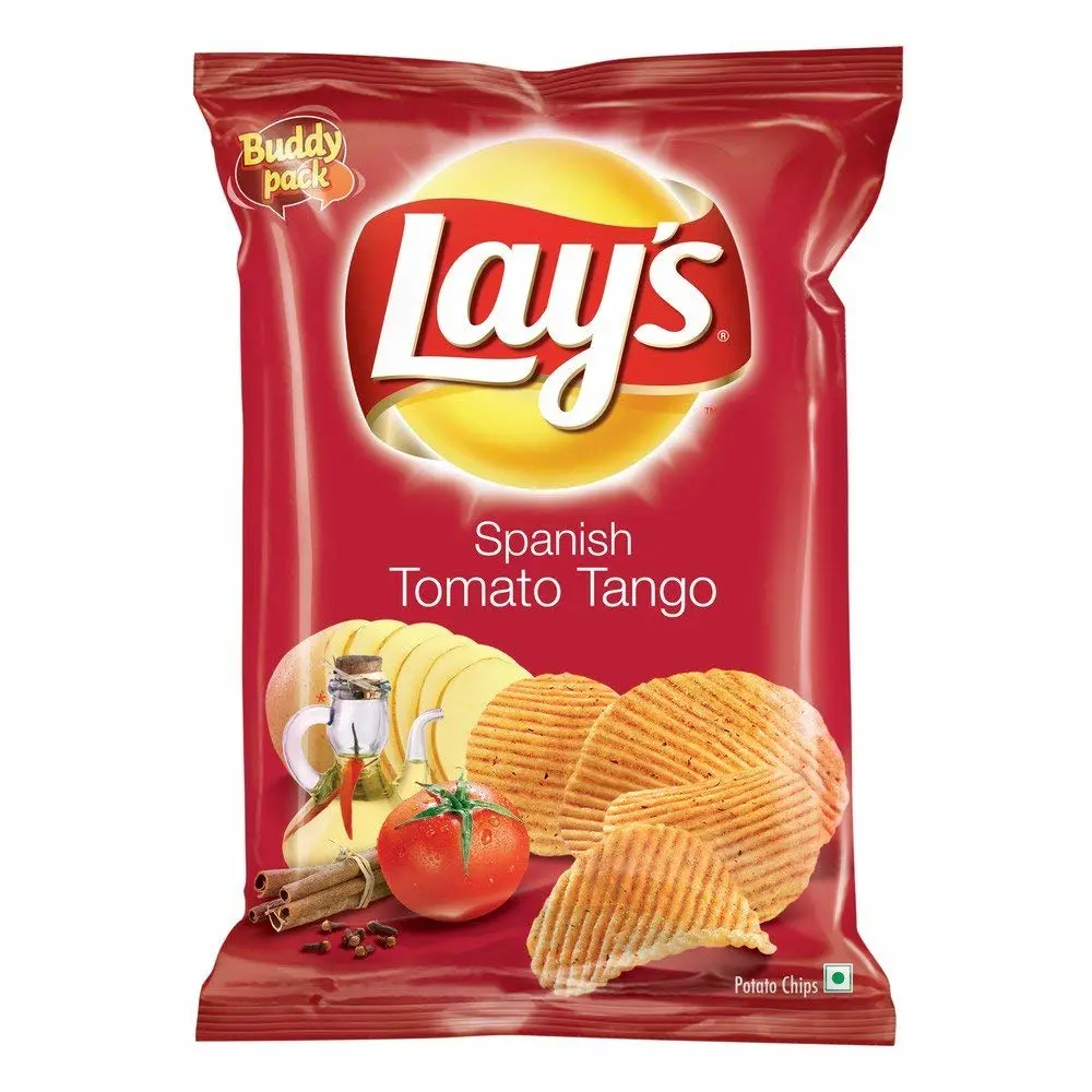 Great Bazaar Lays India's Spanish Tomato Tango, 6 Pack (Spanish Tango Tomato)