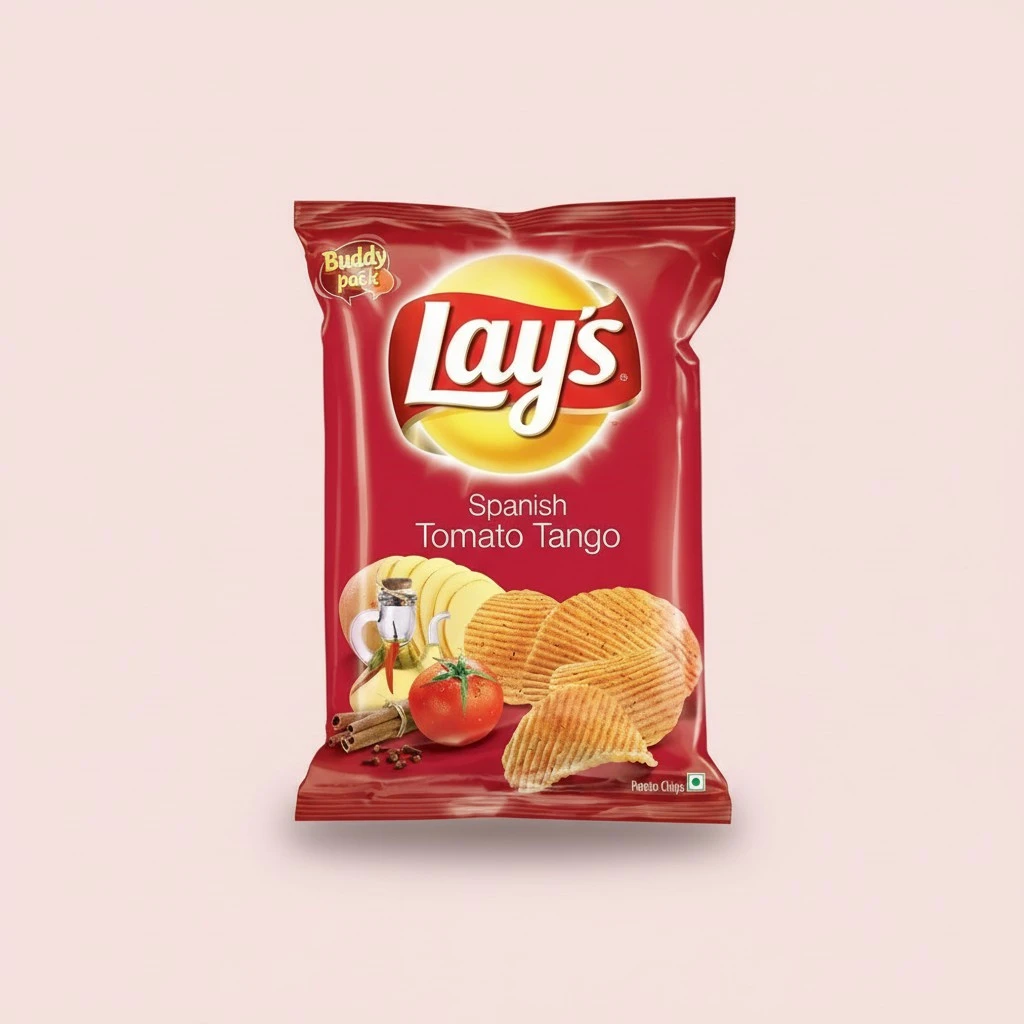Great Bazaar Lays India's Spanish Tomato Tango, 6 Pack (Spanish Tango Tomato)