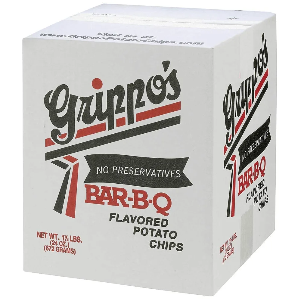 Grippo's BBQ Potato Chips (1.5lb Box)-set 2