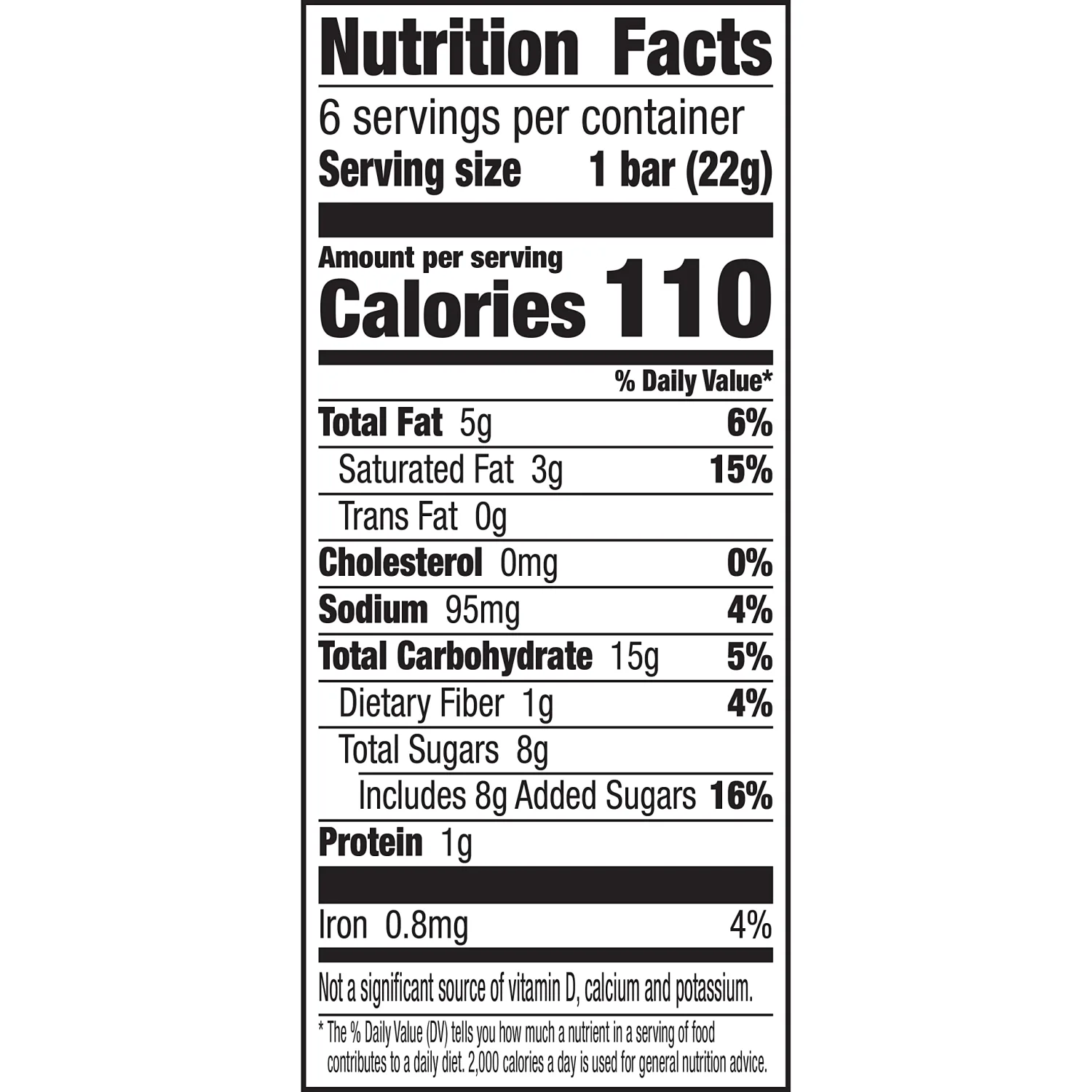 Nature Valley Crunchy Dipped Granola Squares, Oats and Chocolate, 6 ct, 4.68 OZ