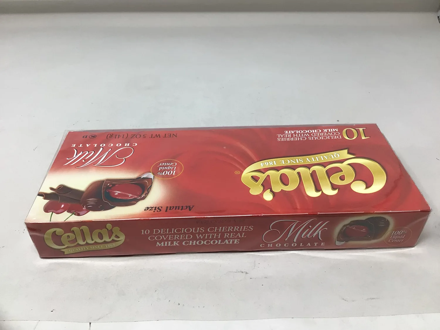 Cella's Milk Chocolate Covered 10 Cherries 5oz
