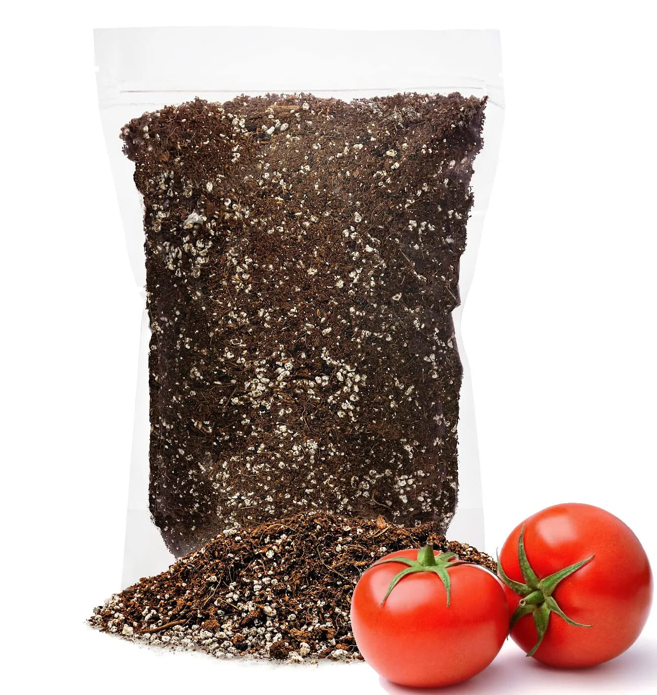Organic Potting Soil for Tomato Plants - 2 Quart - Hand-Mixed with Natural Ingredients for Optimal Growth and Nutrient Retention
