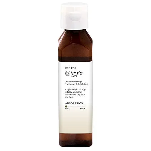 Aura Cacia Certified Organic Fractionated Coconut Oil | 4 fl. oz.