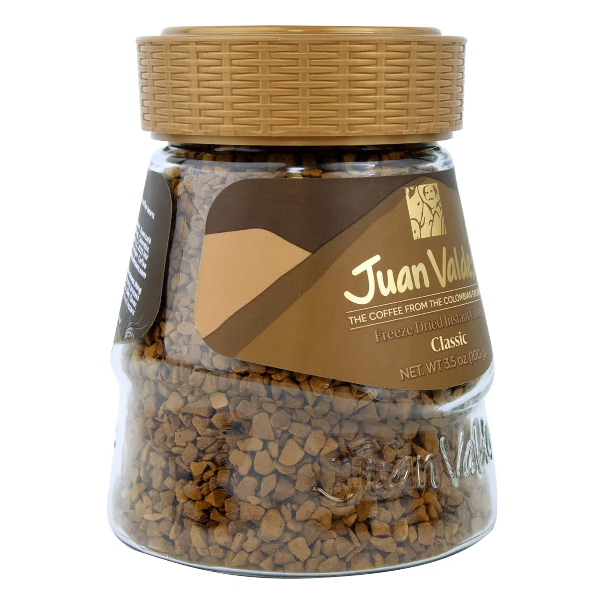 Juan Valdez Classic Freeze Dried Coffee 3.5 OZ - Premium Colombian Coffee