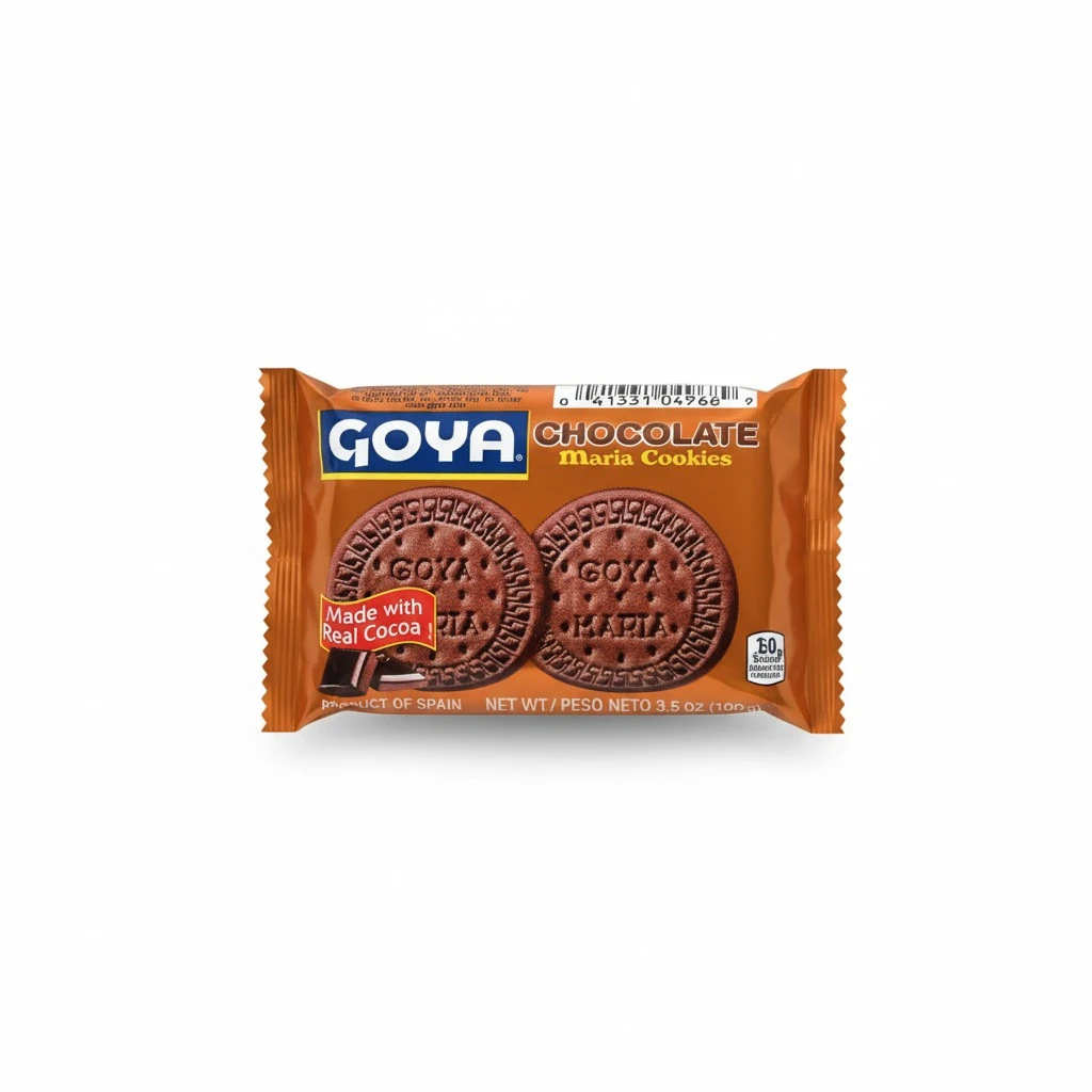 Goya Foods Chocolate Maria Cookies, 3.5 Ounce (Pack of 8)