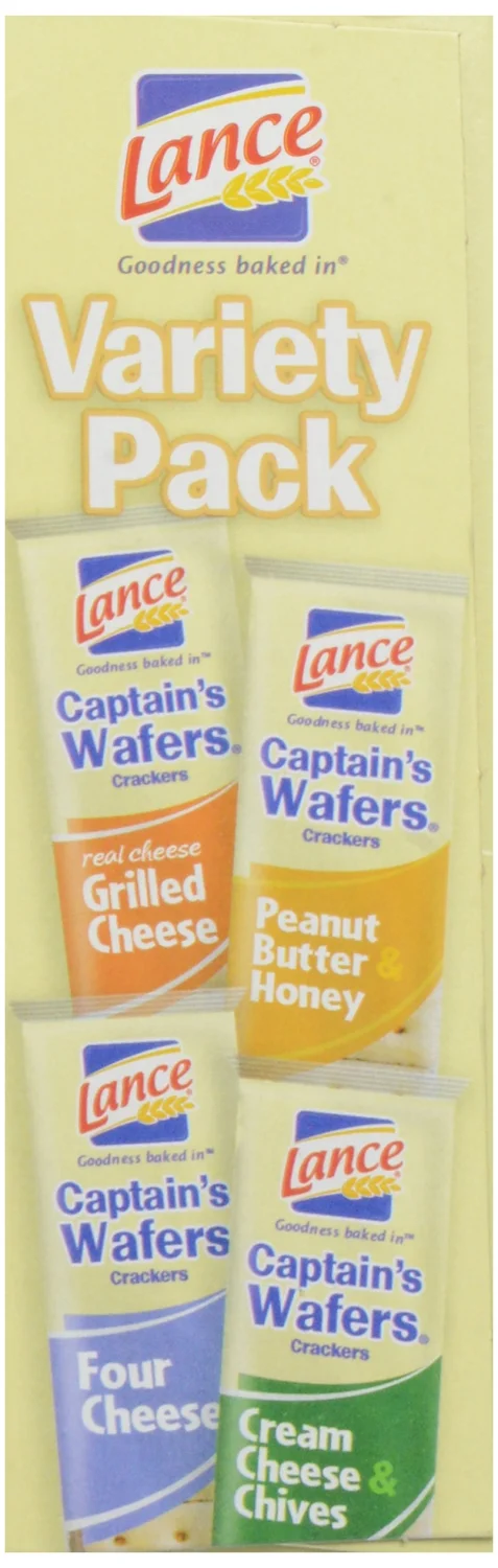 Lance Captain Choice Variety Pack Sandwich Crackers, 11 oz