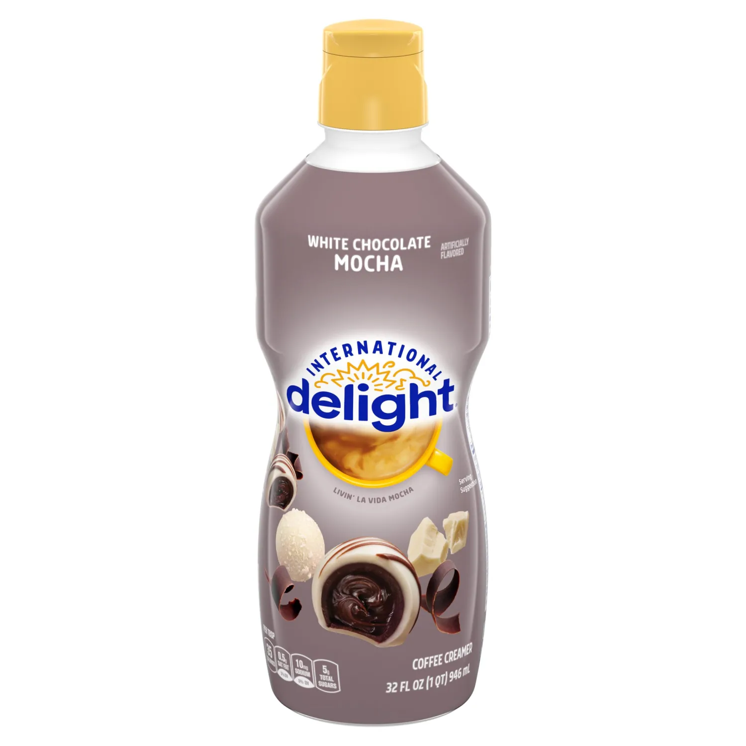 International Delight Coffee Creamer, White Chocolate Mocha, 32 oz