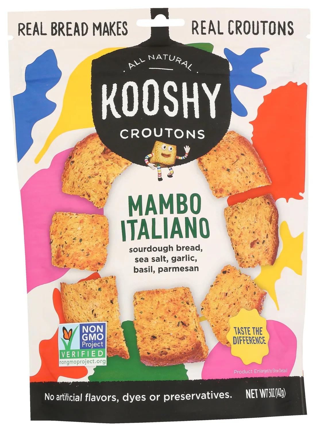 Kooshy Croutons, Croutons Mambo Italiano, 5 Ounce