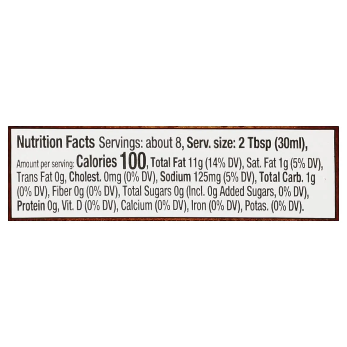 ORGANICVILLE Organic Non-Dairy Caesar Dressing, 8 FZ