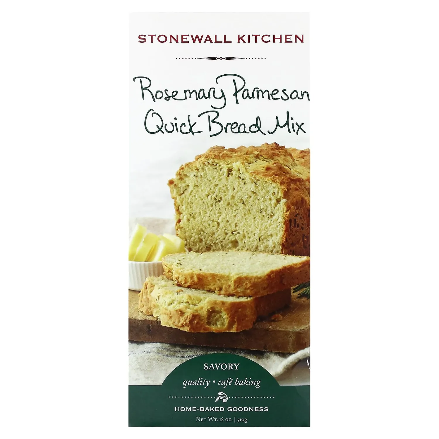 Stonewall Kitchen Rosemary Parmesan Quick Bread Mix, 18 oz