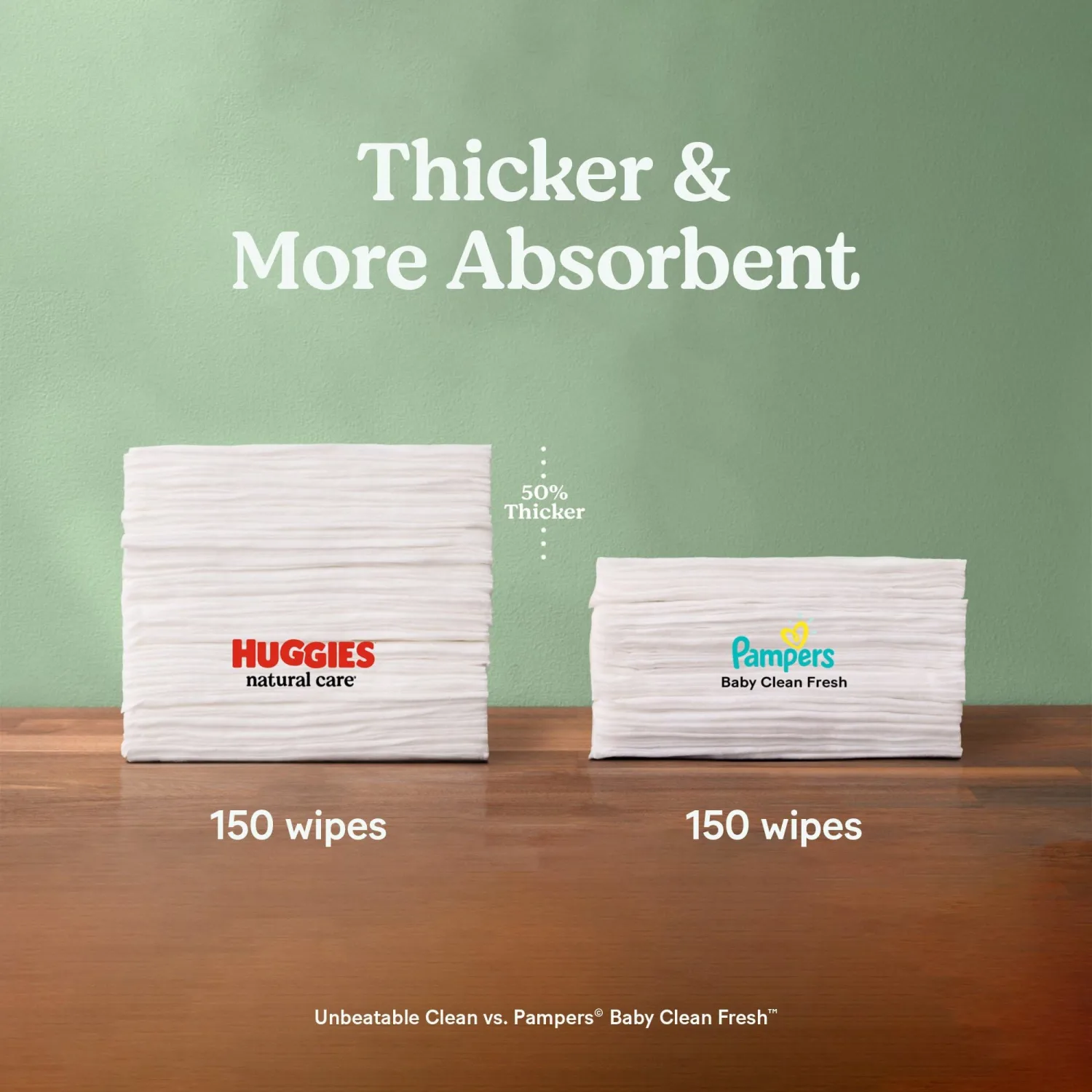 Huggies Natural Care Sensitive Baby Wipes, Unscented, Hypoallergenic, 99% Purified Water, 9 Flip-Top Packs (3 packs of 3), 504 Total Wipes (56 Wipes per pack), Packaging May Vary