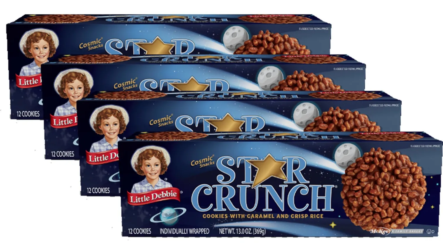 Little Debbie (Star Crunch, 4 boxes)