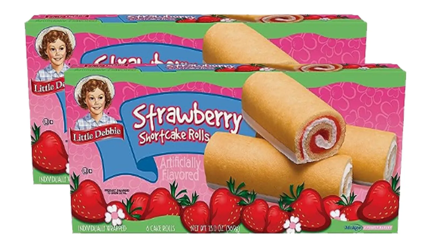 Amembiana Little Debbie (Strawberry Shortcake Rolls, 2 boxes)
