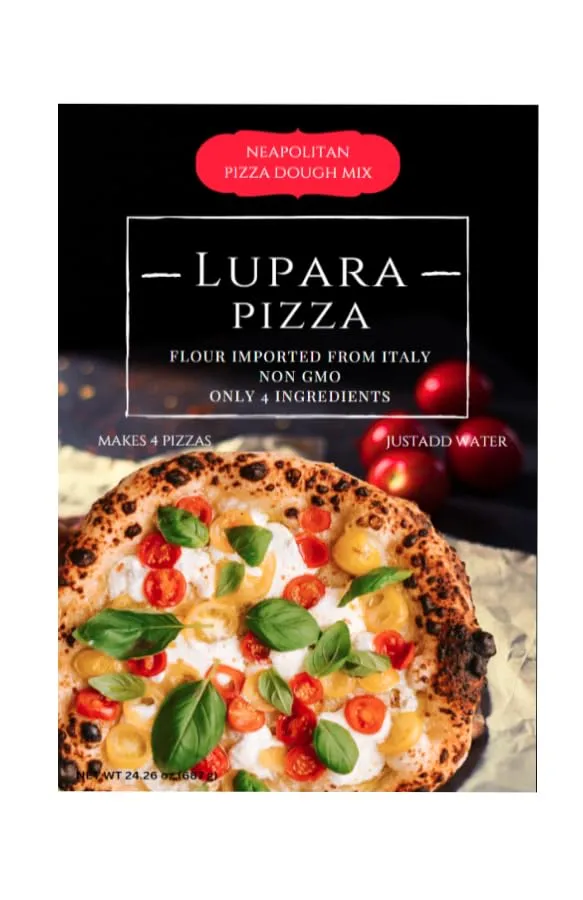 Lupara Pizza Neapolitan Dough Mix Makes 4-12" Pizzas