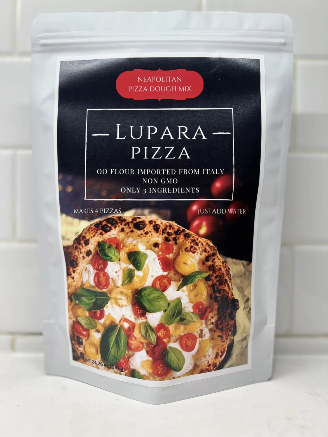 Lupara Pizza Neapolitan Dough Mix Makes 4-12" Pizzas