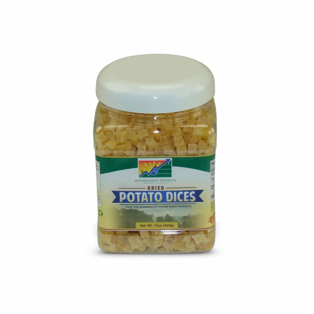 Mother Earth Products Dried Potato Dices, Quart Jar