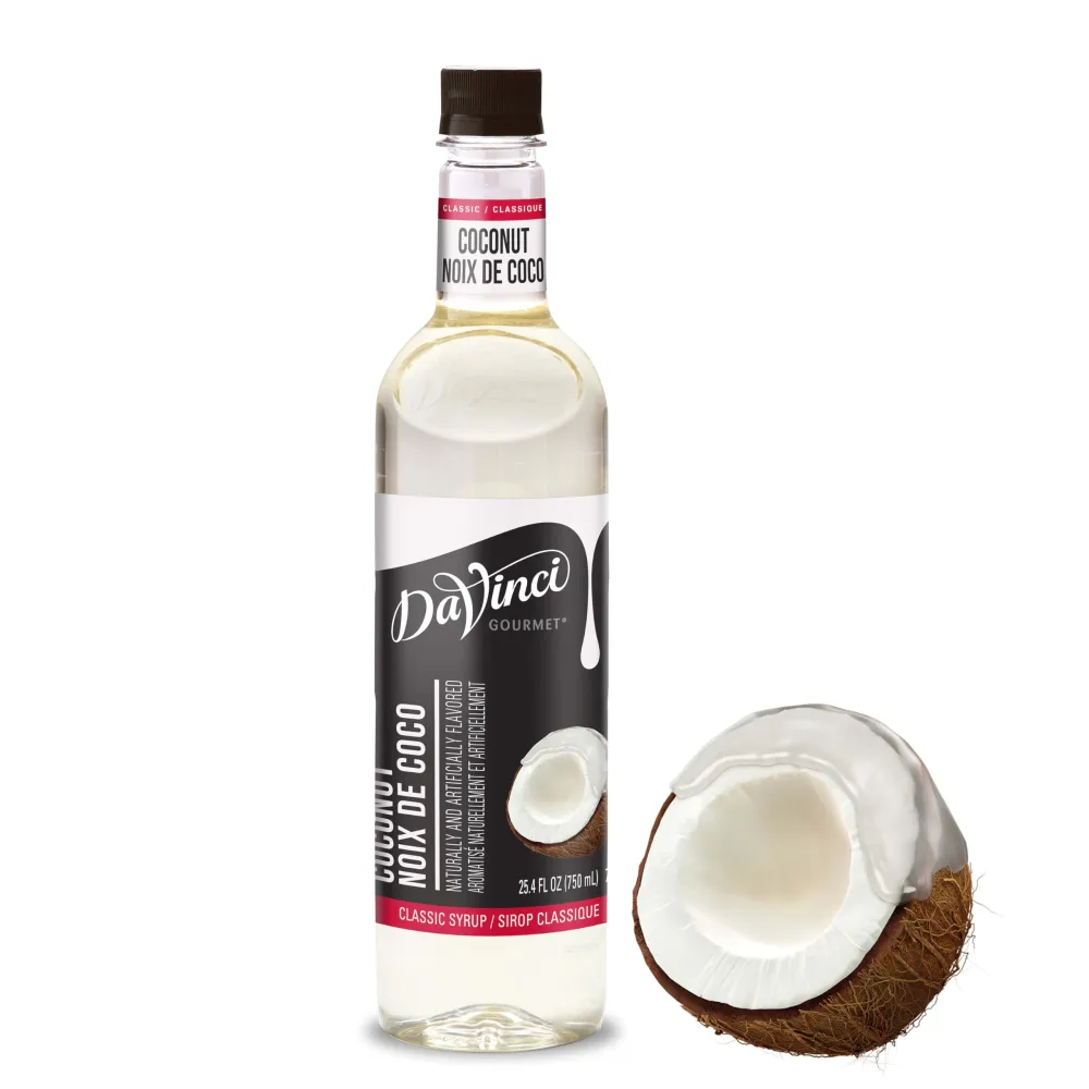 DaVinci Gourmet Classic Coconut Syrup, 25.4 Fluid Ounces (Pack of 1)