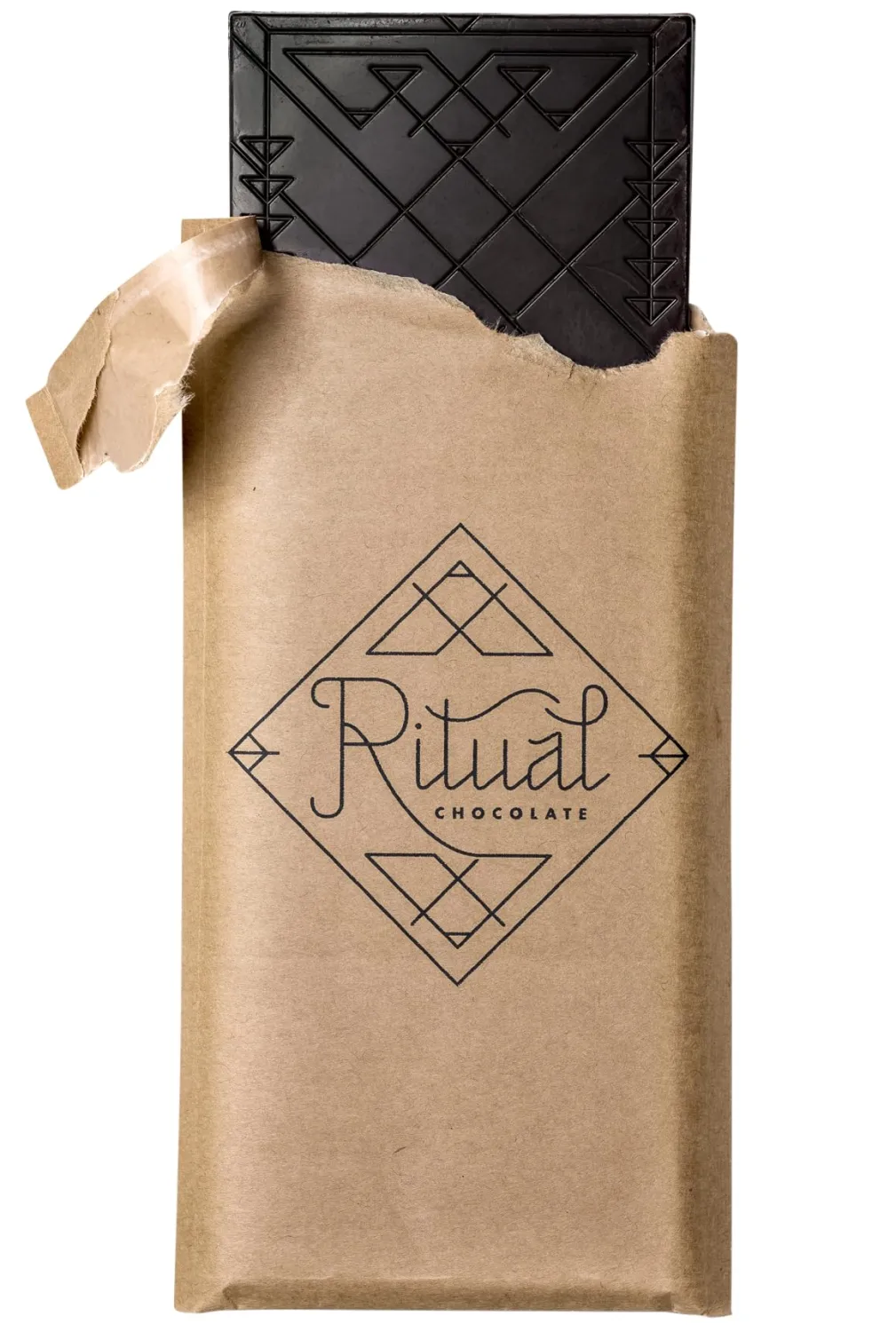Ritual Dark Chocolate Bar, Mid Mountain Blend 70% Cacao, Notes of Strawberries, Fudge & Graham Cracker, 2.12 oz