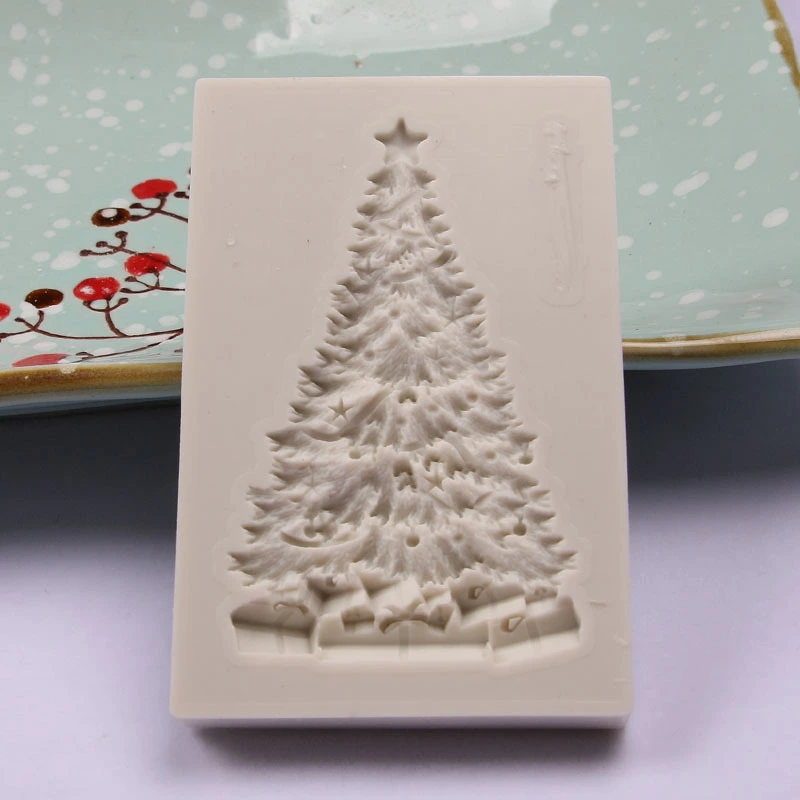 Christmas Tree Fondant Cake Silicone Mold