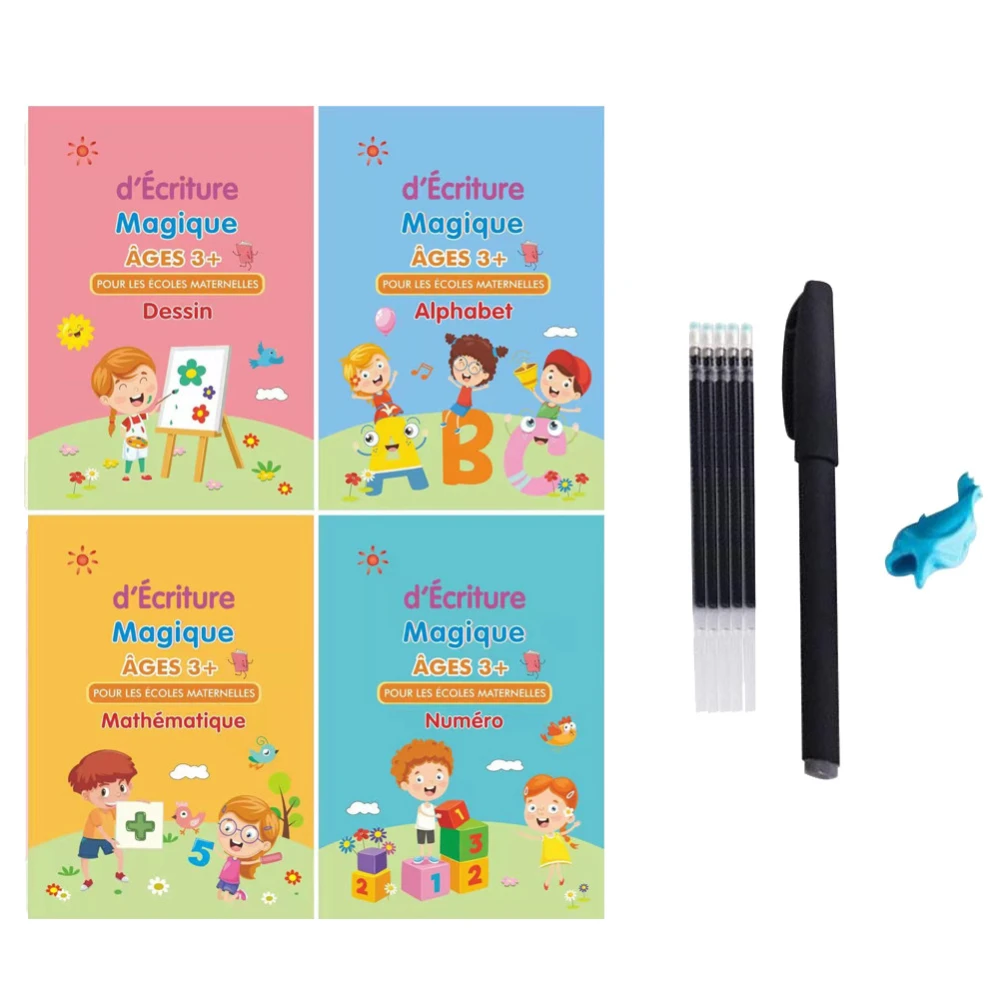 Practice Calligraphy Stickers Children's Groove Copybook Magic