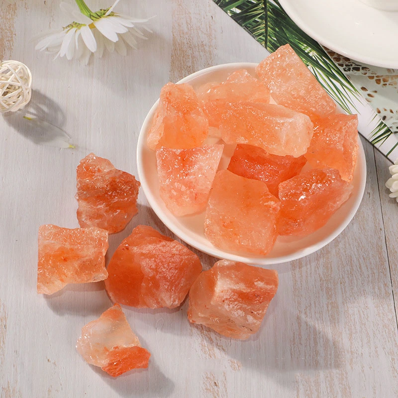 Natural Orange Salt Rough Water Handicraft