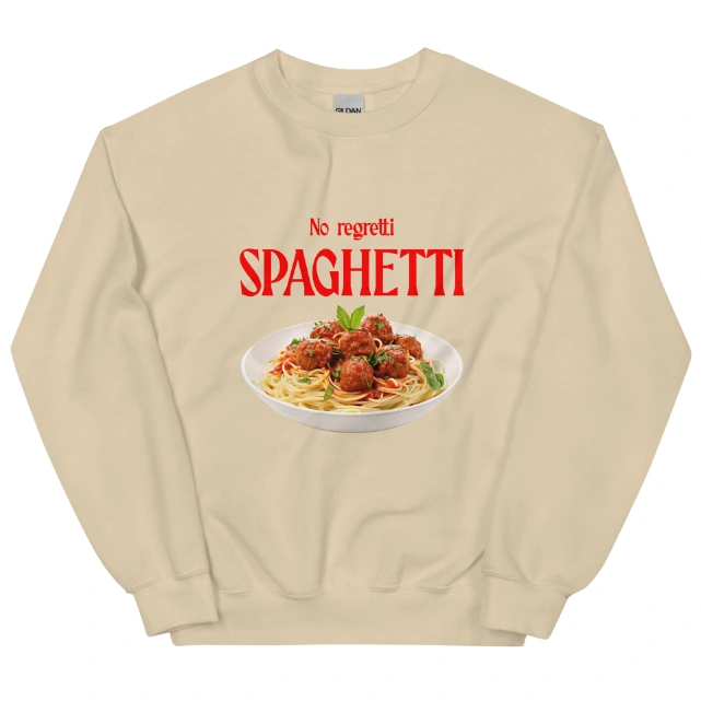 European American Fashion Floral Print Spaghetti Sweatshirt Round Neck Autumn And Winter