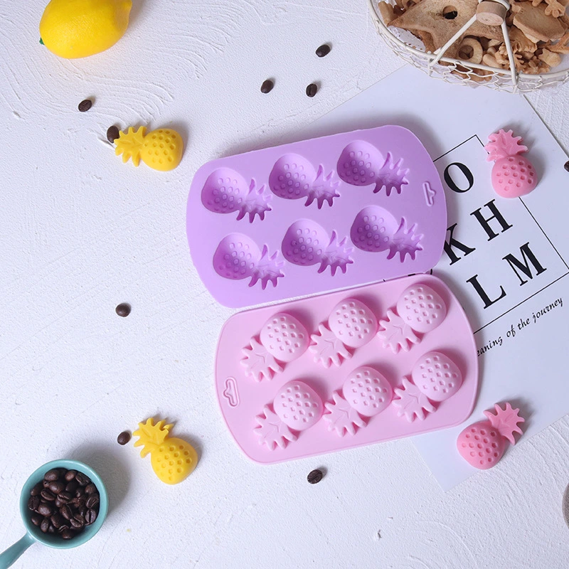 Fruit Shape Handmade Soap Pudding Chocolate Silicone Mold