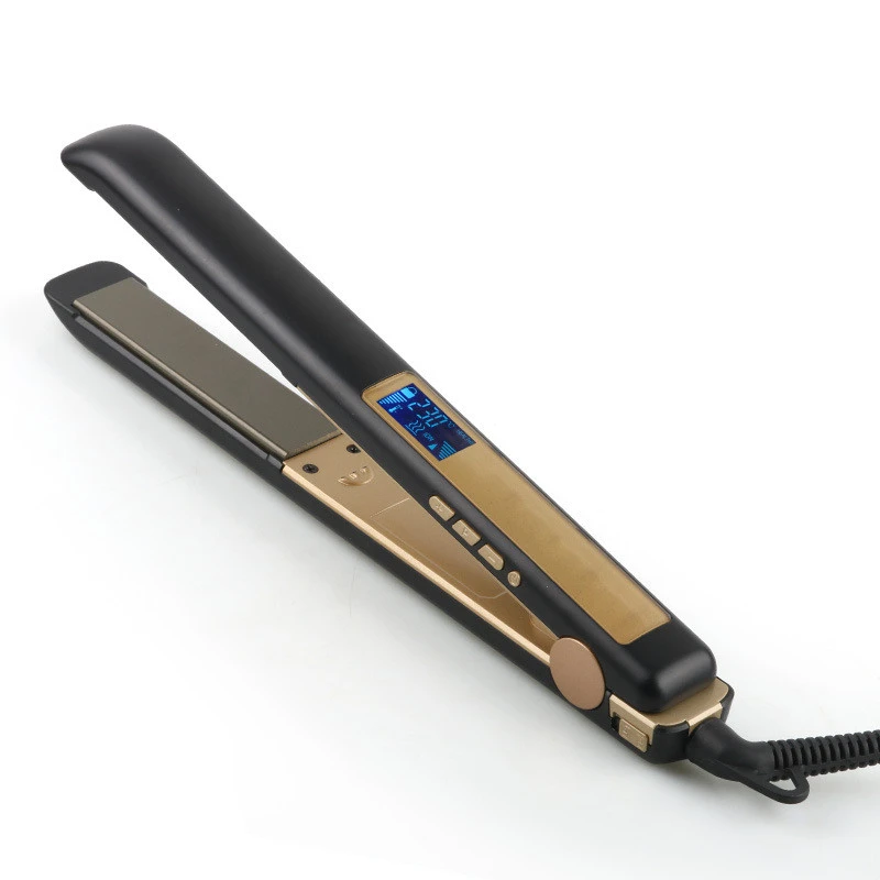 Thermoregulating Perm Digital Display Ceramic Splint Hair Straightener