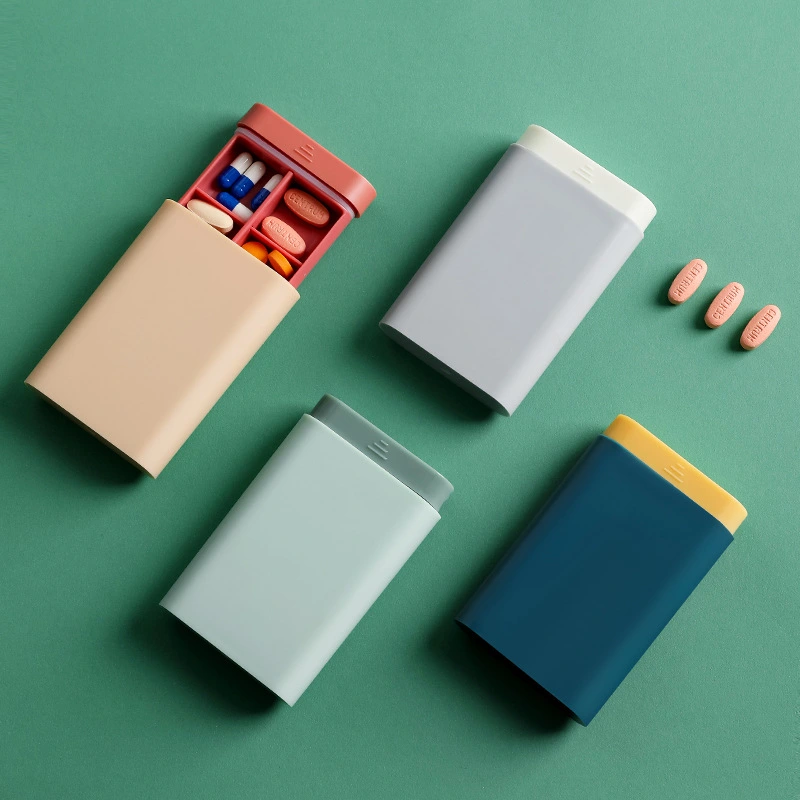 Travel With You Week By Capsule And Pill Storage Box