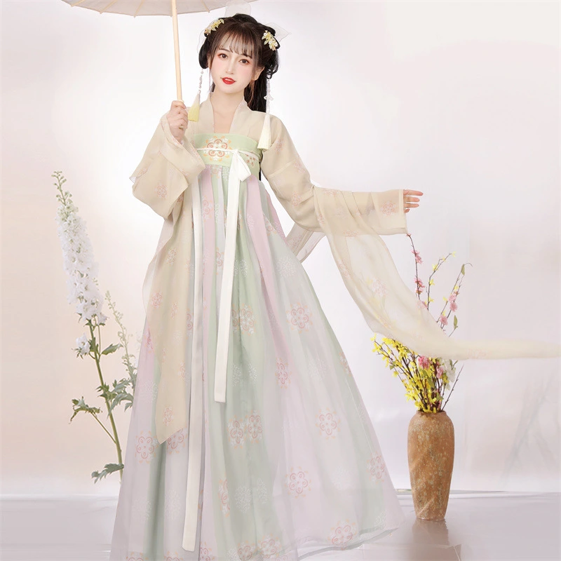 Women's Chest-length Skirt And Elegant Hanfu Suit