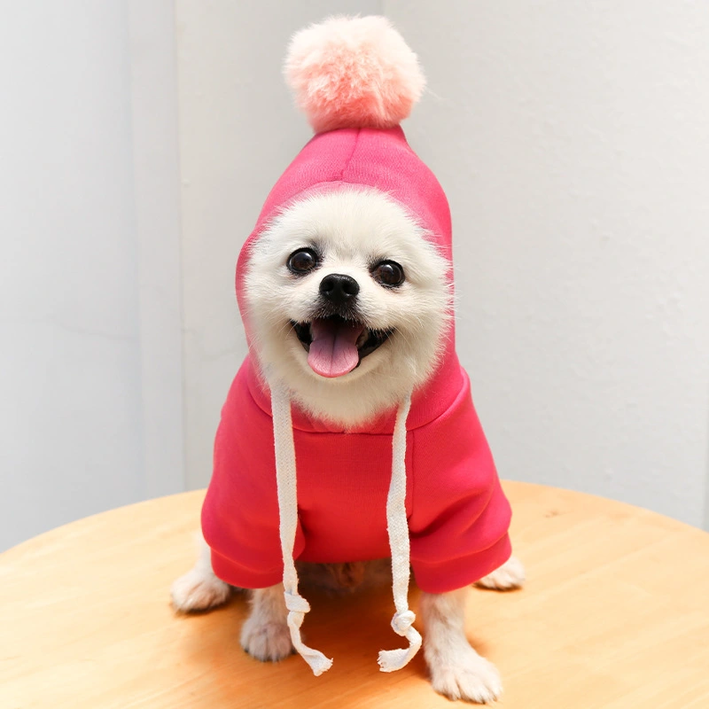 Autumn Cartoon Sweater Dog And Cat Clothes