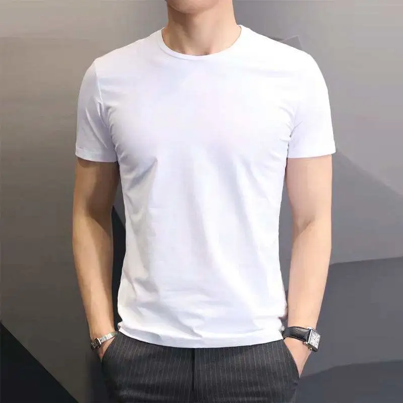 Fashion Summer Color Men's Short Sleeve T-Shirt