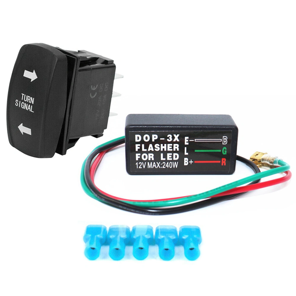 Motorcycle Flasher DOP-3X LED Turn Signal Controller