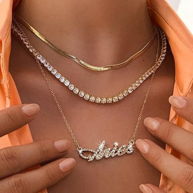 European And American Choker Necklace Choker Necklace