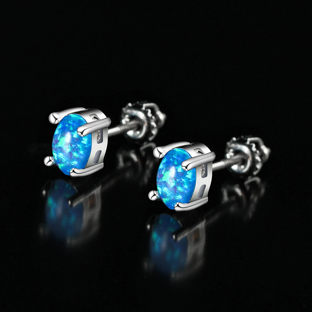 Fashion Treasure Spiral Stud Earrings Women's Versatile Earrings