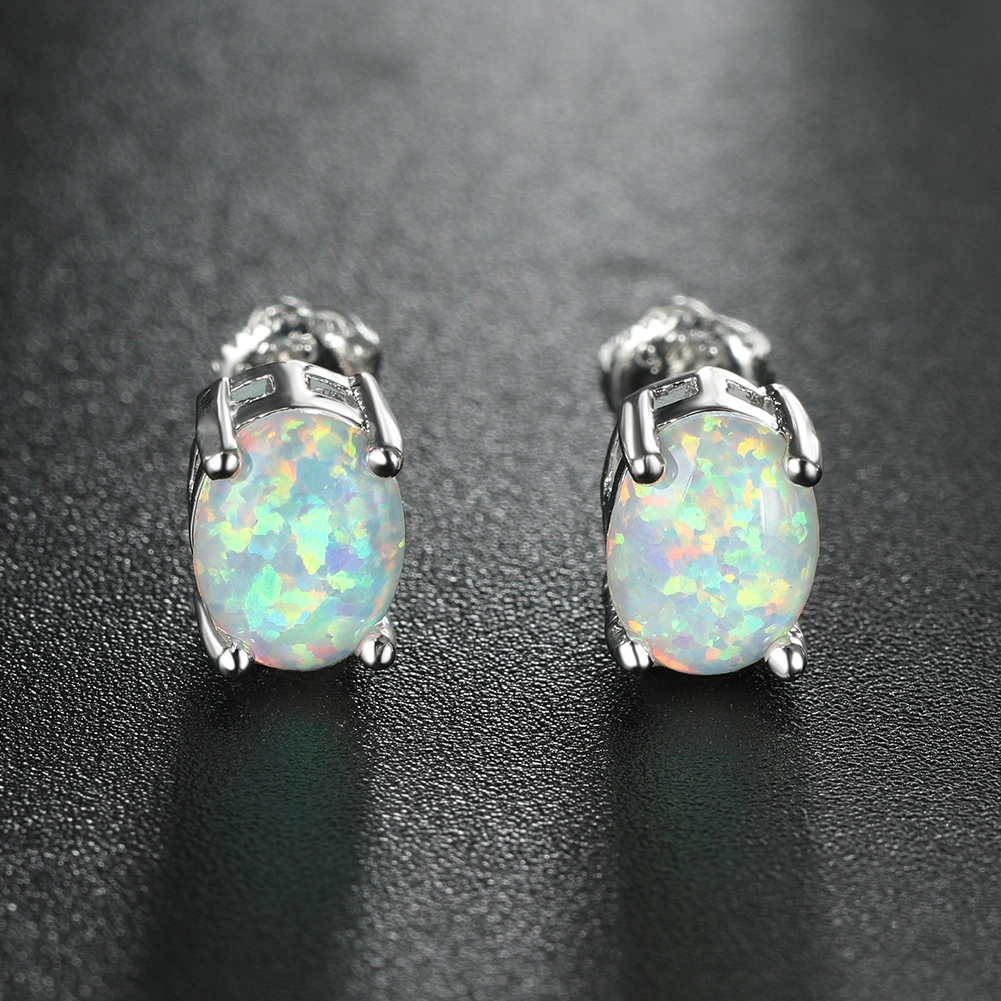 Fashion Treasure Spiral Stud Earrings Women's Versatile Earrings