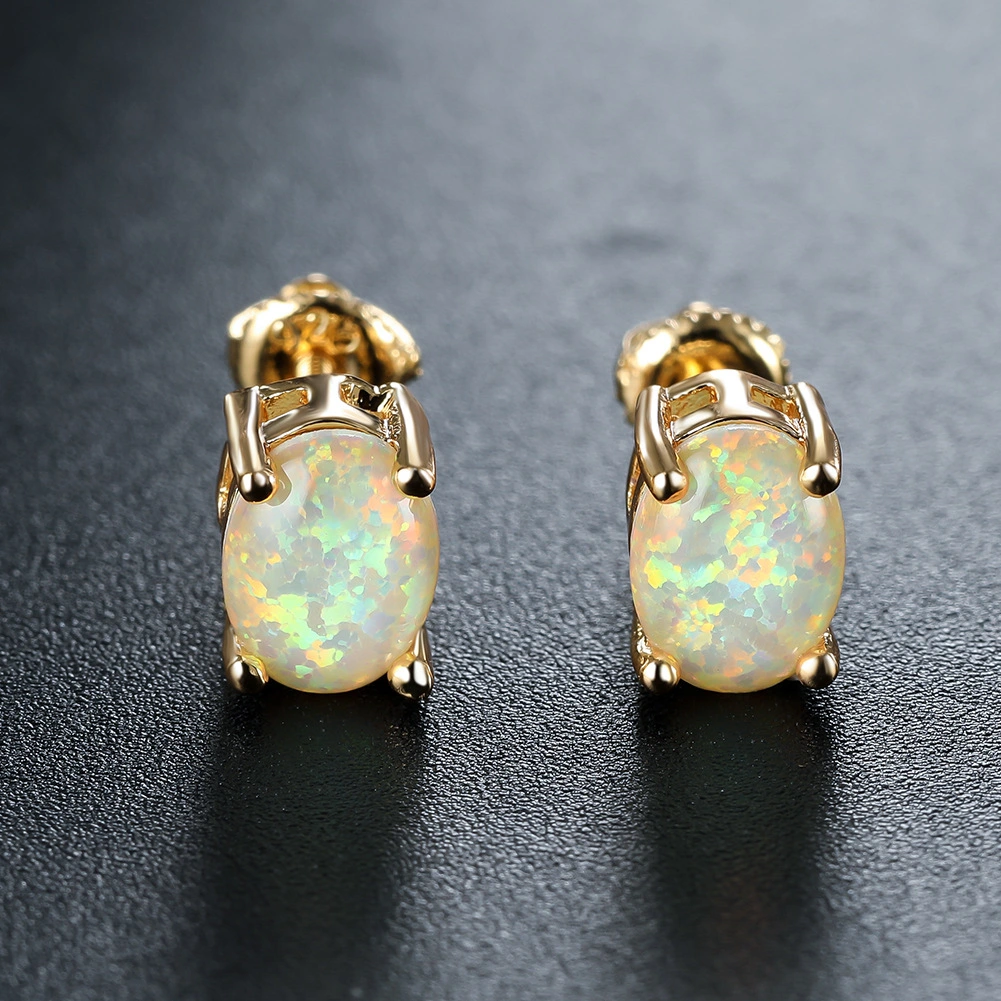 Fashion Treasure Spiral Stud Earrings Women's Versatile Earrings