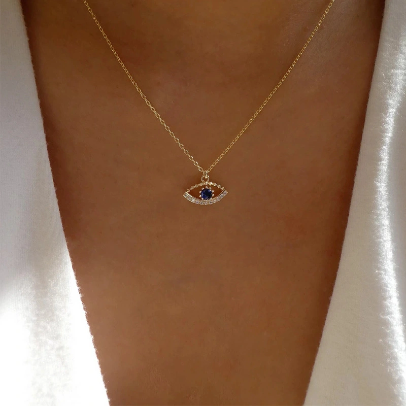 Eye Angel Eye Pendant Simple Set Of Diamonds