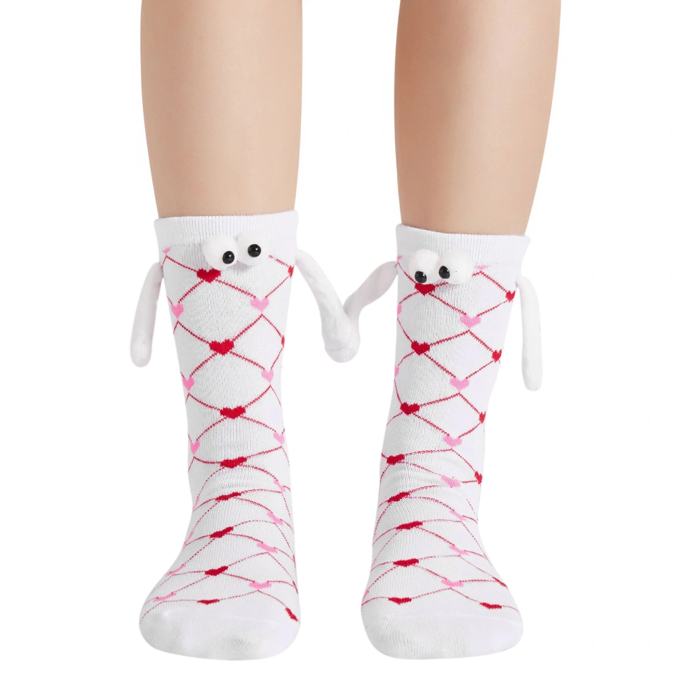 Couple Holding Hands Socks, Magnetic Suction Valentine's Day Sock