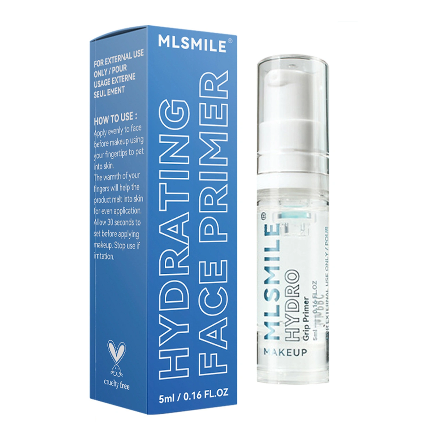 Moisturizing Primer Gel Invisible Light Clear Non-Sticky Formula Gel