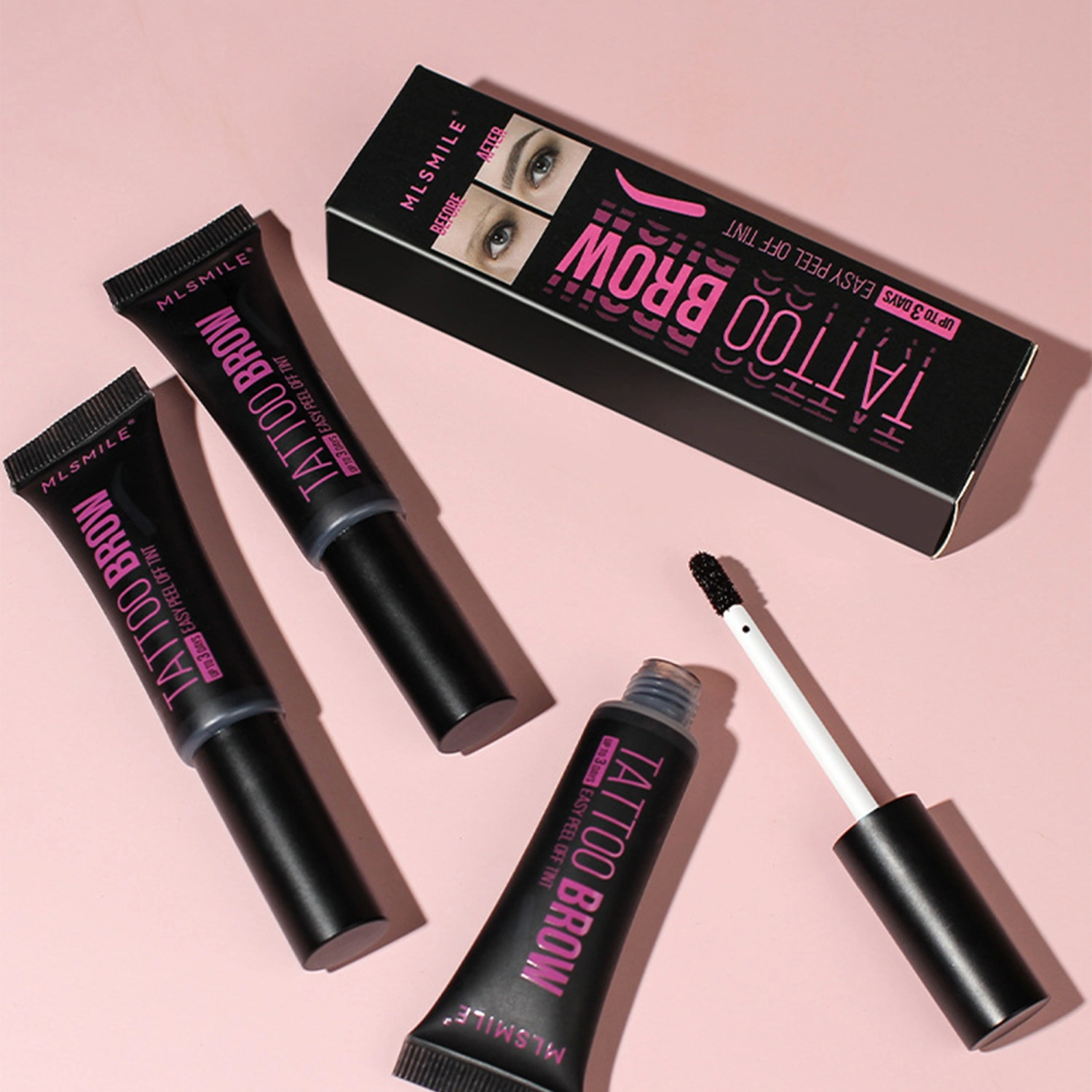 Tattoo Peel Off Eyebrow Gel Tint Long Lasting Waterproof Brow Tint