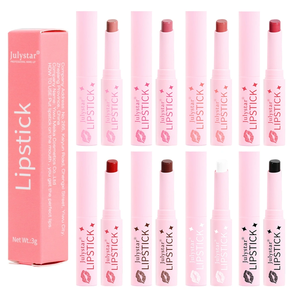 Matte Lipstick, Moisturizing Velvet Lipstick Makeup Cosmetics