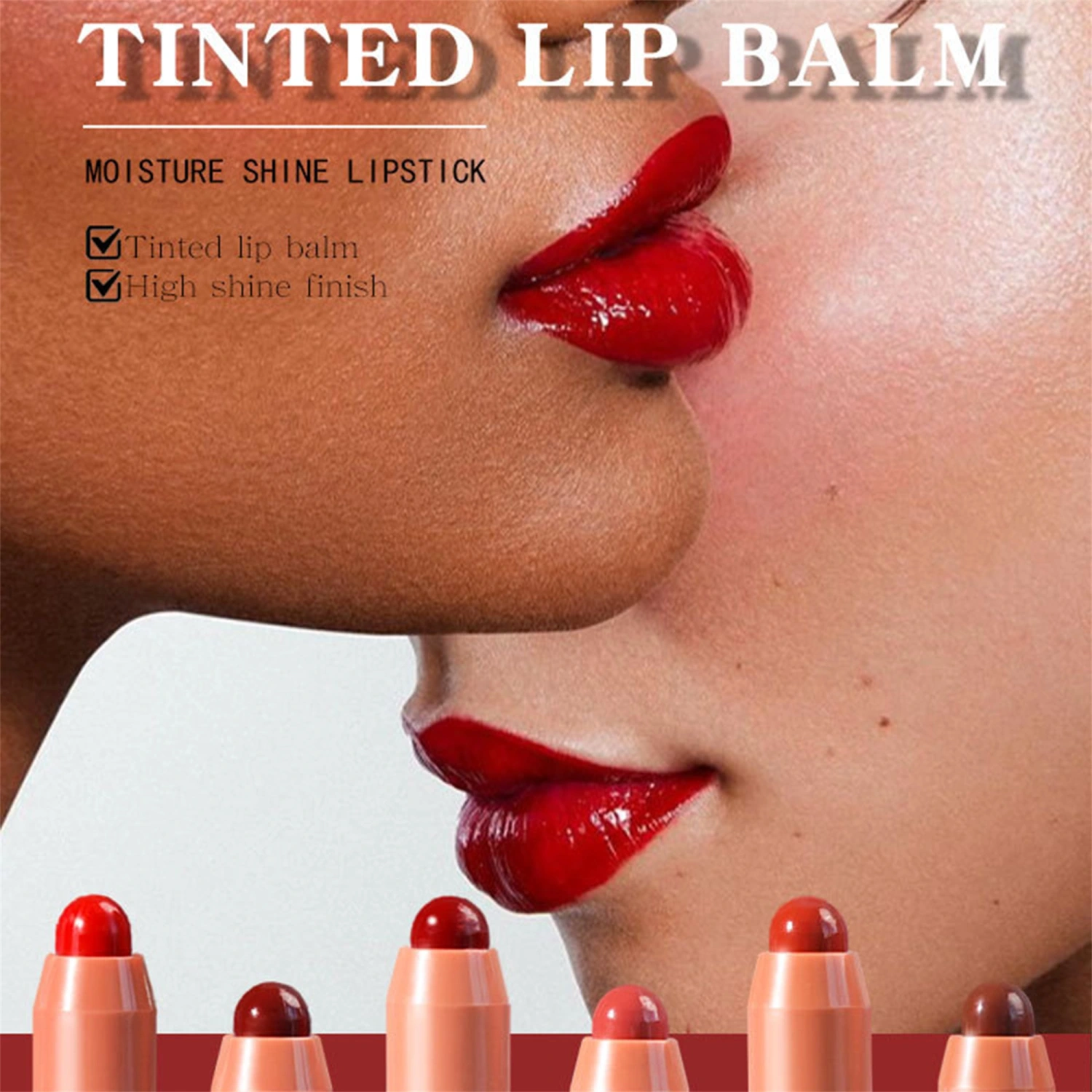 Women Lip Gloss, Pearlescent Plumping Lipstick, High Gloss Lip Glaze