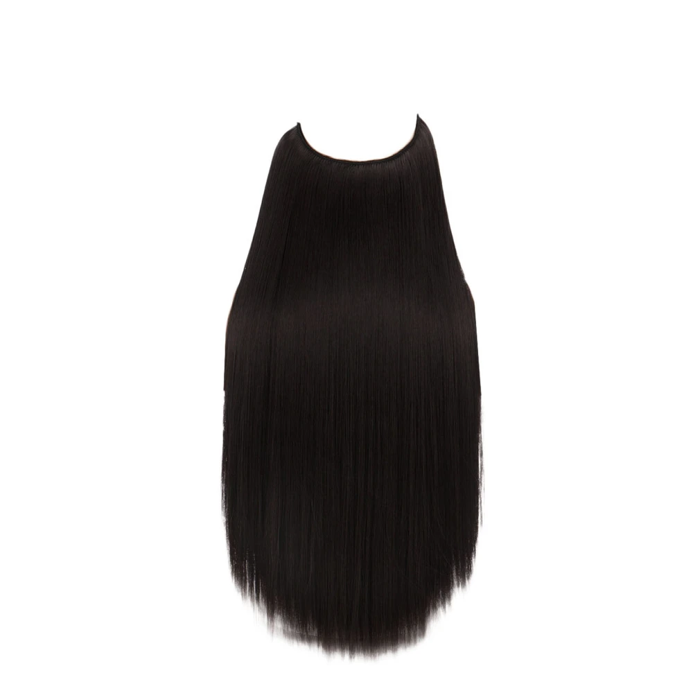 Women Long Straight Wig, Natural Hair Extensions Styling Accessories