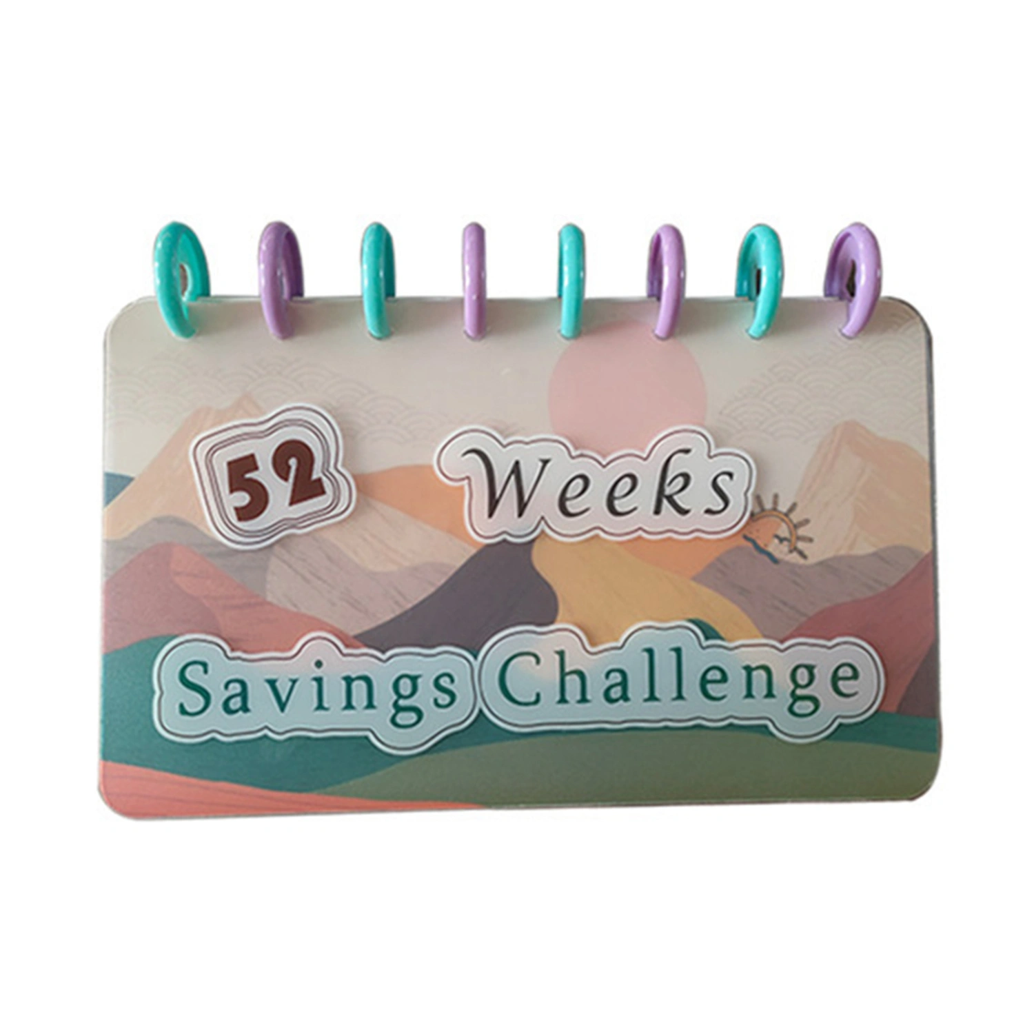 52 Week Money Saving Challenge Binder Budget Binder with Envelope