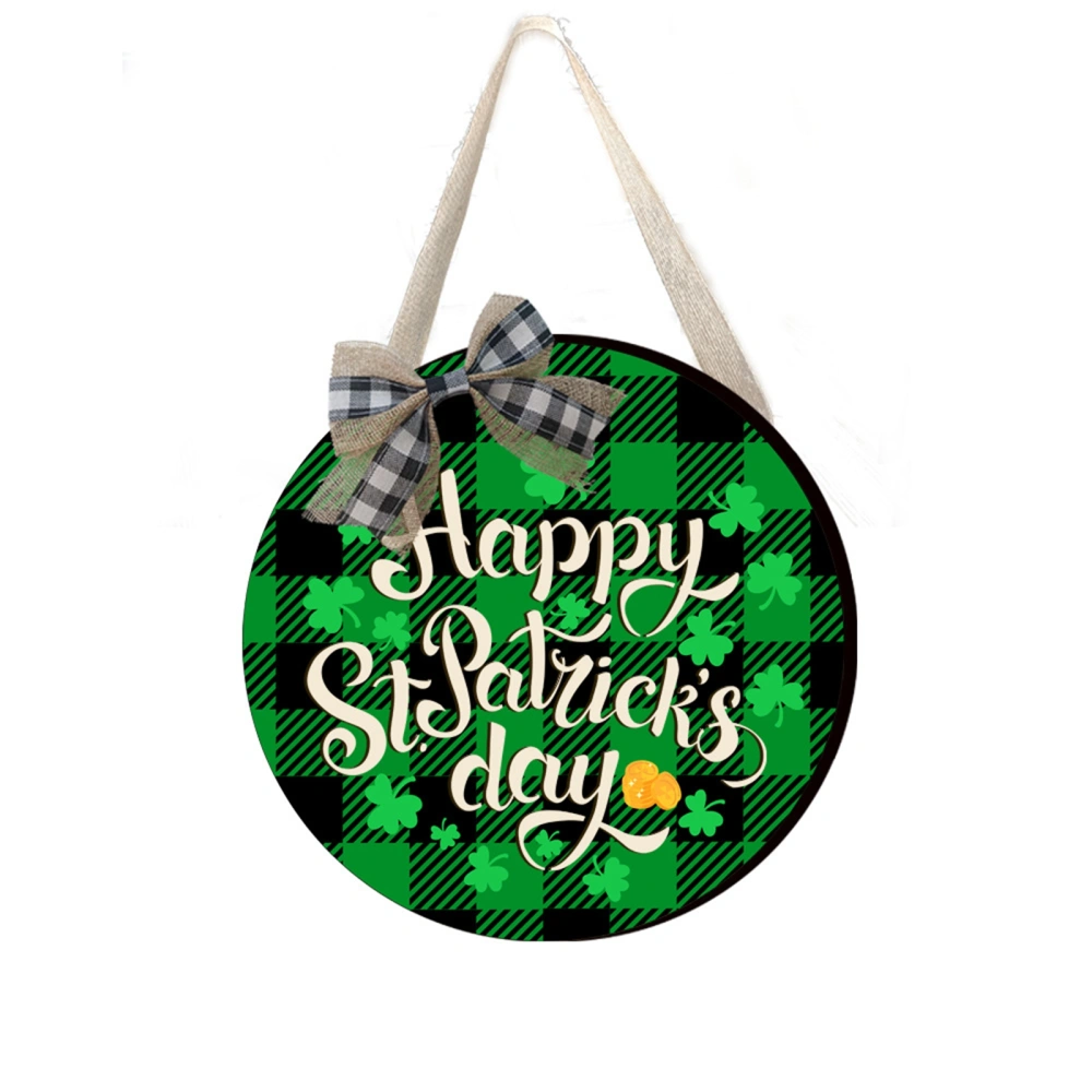 Light-Up Ireland Hanging Sign Shamrock Wooden Sign Clover Sign