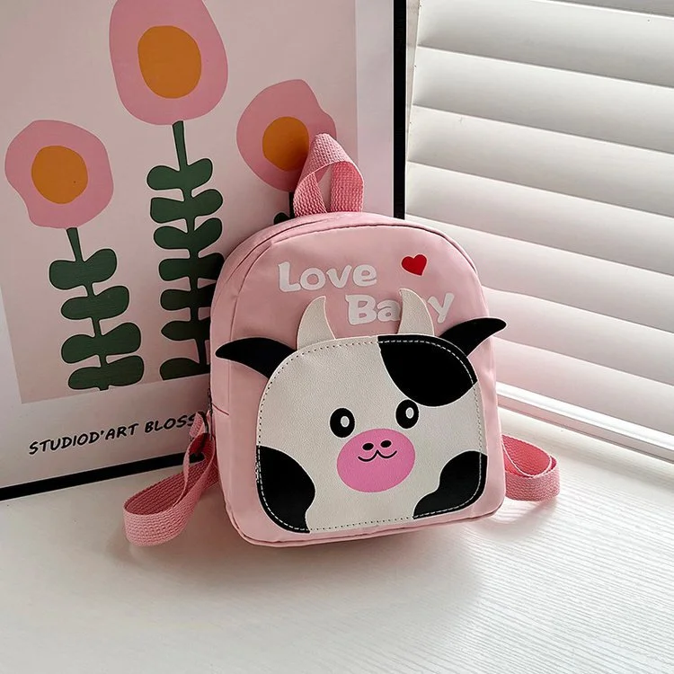 Toddler Boys Girls Kawaii Backpack Cartoon Calf School Backpacks