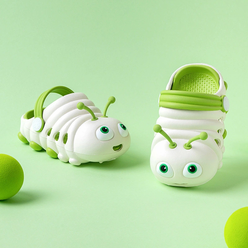Girl Summer Casual EVA Slippers Anti-slip Soft Sole Caterpillar Shoes