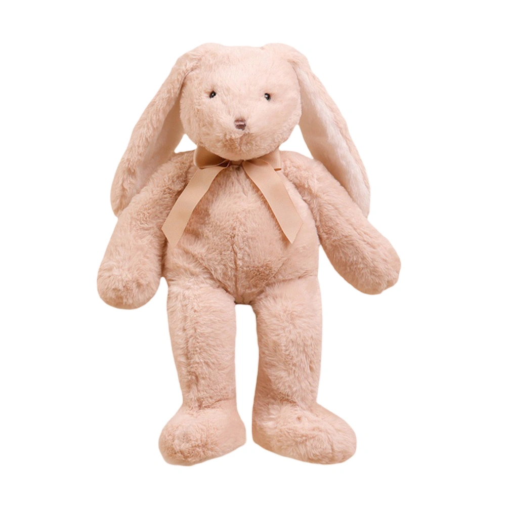 Bunny Stuffed Animal Cuddly Rabbit Plush Doll with Ribbon Bow