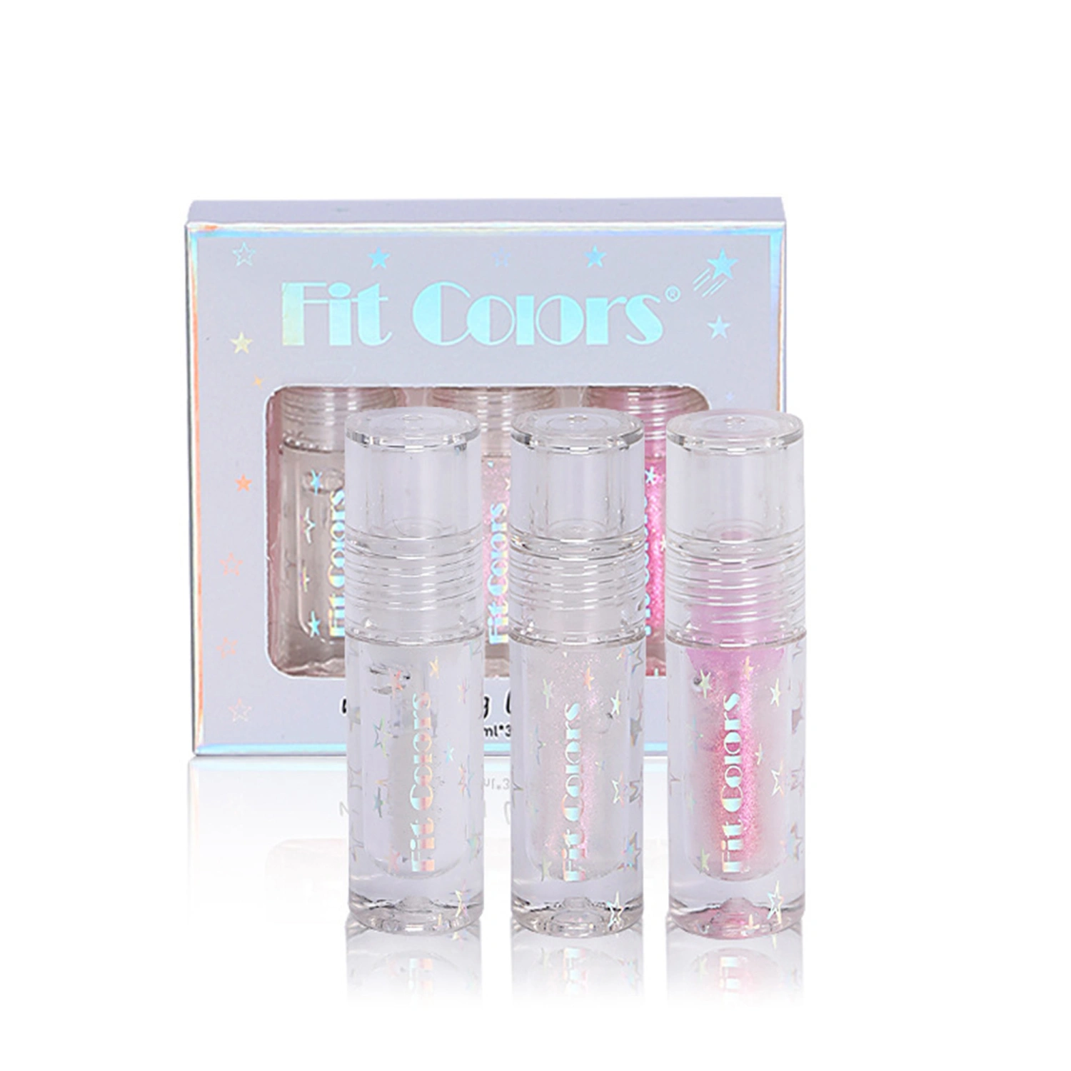 3pcs Lip Oil Set, Long-lasting Moisturizing Lip Gloss Lip Glow Oil